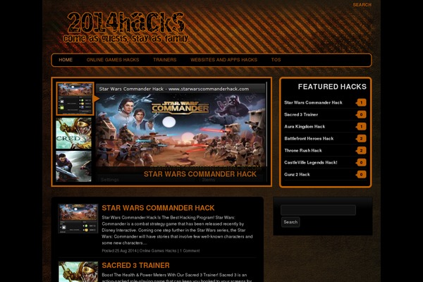 2014hacks.com site used Mammoth