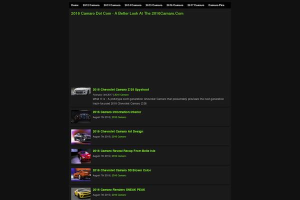 2016camaro.com site used Doa-ibuku