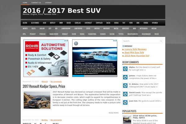 2016suv.com site used Carspress