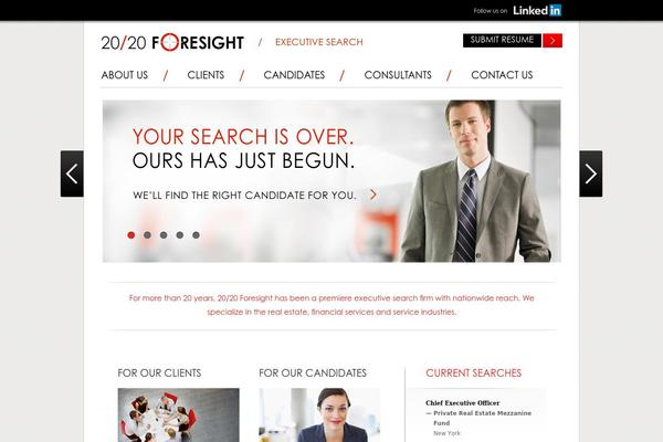 2020-4.com site used 2020forsight-glantz-theme