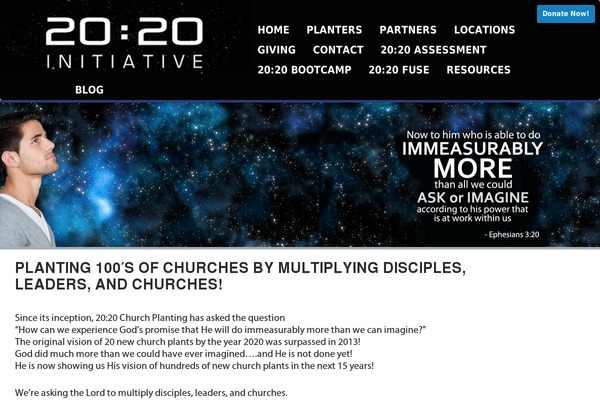 2020churchplanting.com site used 2020church-wp