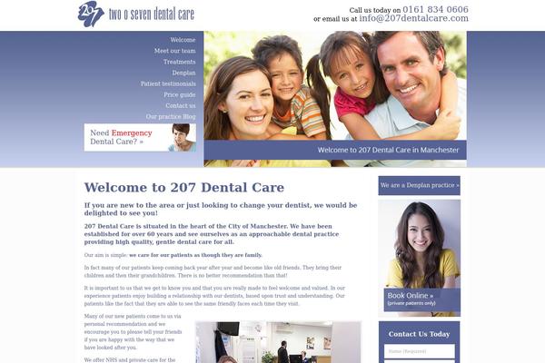 207dentalcare.com site used 207dental