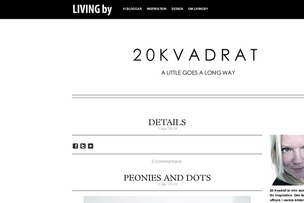 20kvadrat.se site used Livingby