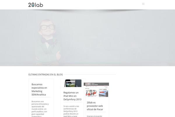 20lab.com site used Avada