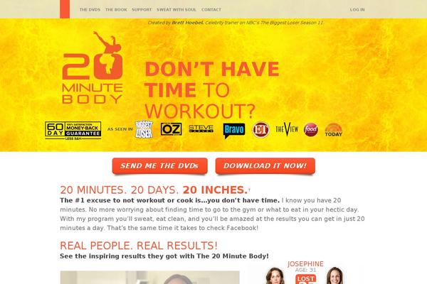20minutebody.com site used Twentyminute