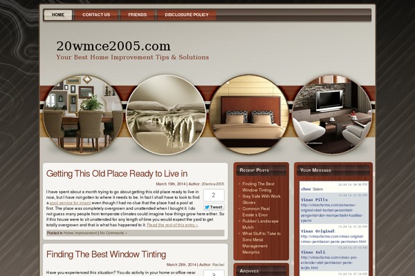 20wmce2005.com site used Deco_fleximag