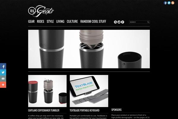 21gents.com site used 21gents