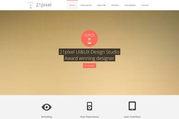 Quickstep theme site design template sample