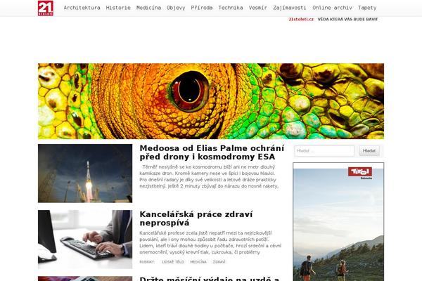 21stoleti.cz site used Purengine