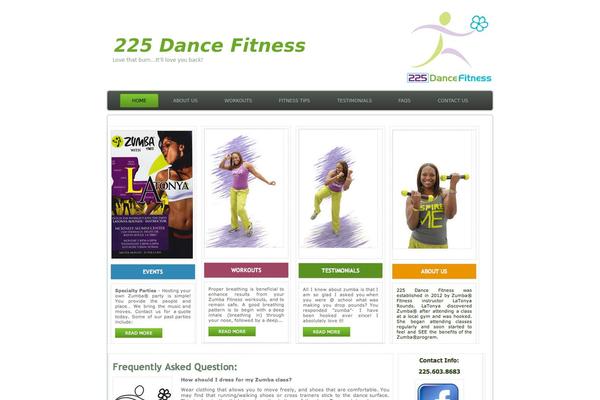 225dancefitness.com site used 225dancefitness