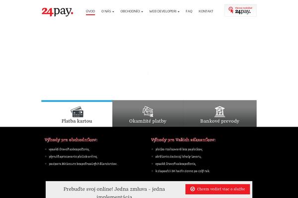 24-pay.sk site used 24pay