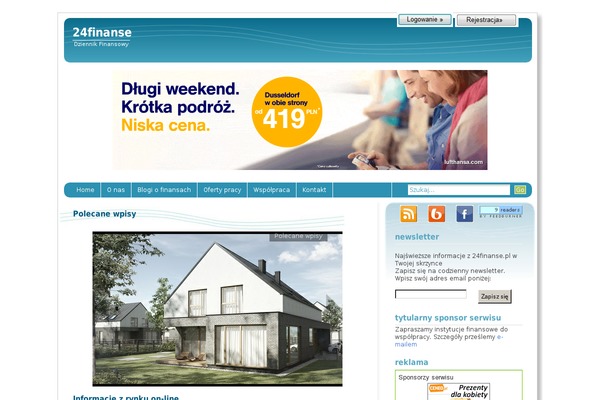 24finanse.pl site used SthBlue