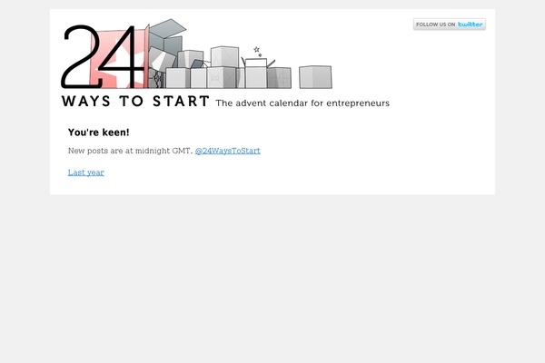 24waystostart.com site used Twentyfour