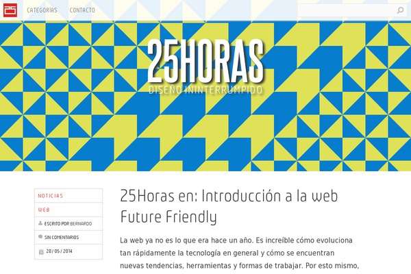 25-horas.com site used 25horas2013