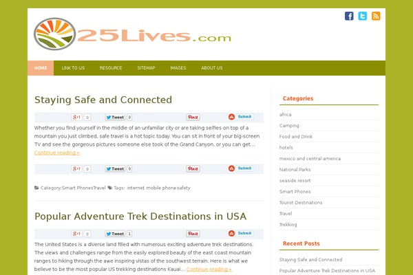 25lives.com site used Forestly