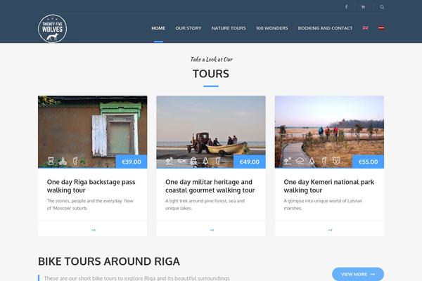 Adventure-tours theme site design template sample