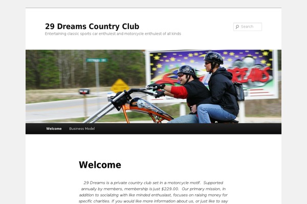 Twenty Eleven theme site design template sample
