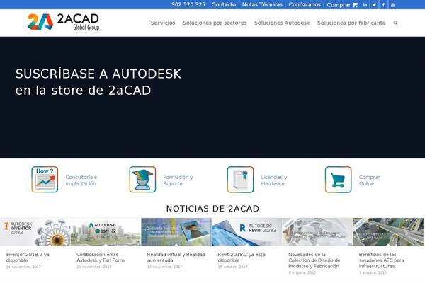 Enfold theme site design template sample