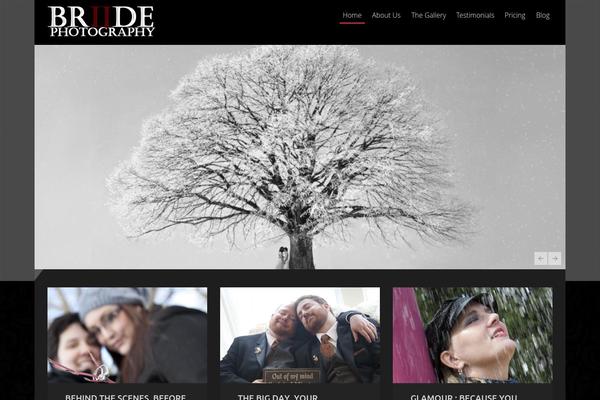 Black Pearl theme site design template sample