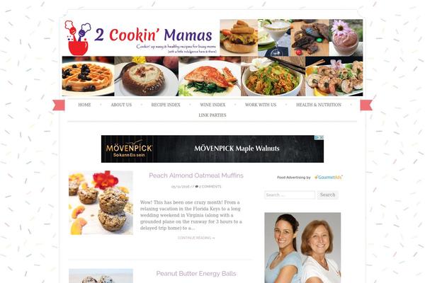 Sugar and Spice theme site design template sample