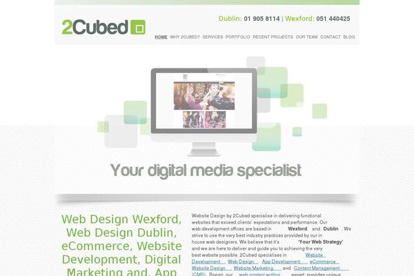 2cubed.ie site used 2cubed
