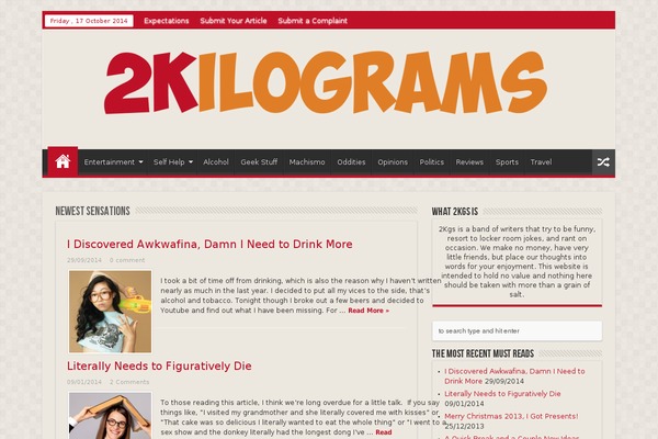 Sahifa theme site design template sample