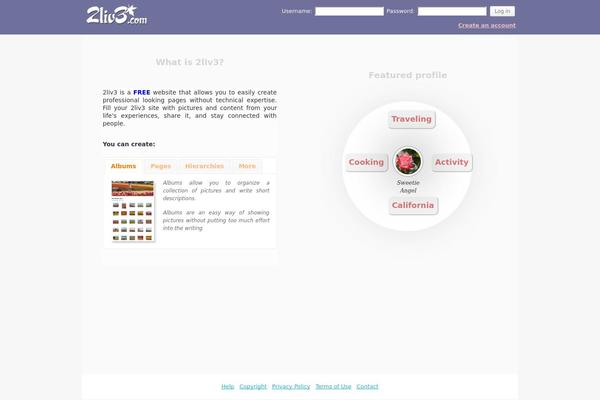 2liv3.com site used 2liv3