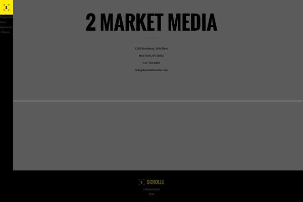 2marketmedia.com site used Scrolle