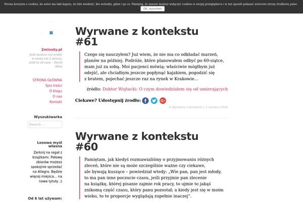 2minuty.pl site used Wizjo