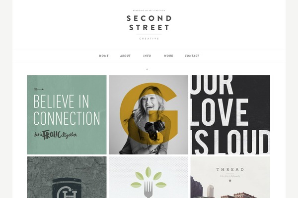 2nd WordPress theme, websites list used 2nd theme 2nd theme websites examples