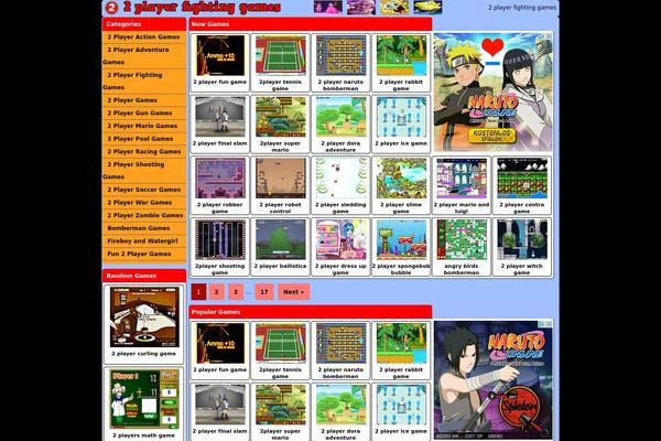2playerfightinggames.org site used 2player