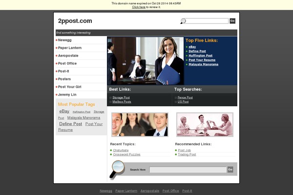 2ppost.com site used Theme679