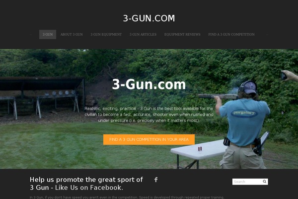 3-gun.com site used Bluewood