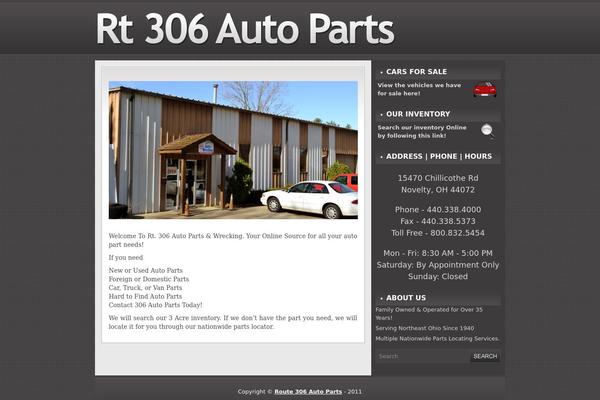306autoparts.com site used Awes