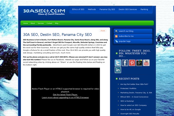 30aseo.com site used Tidalforce