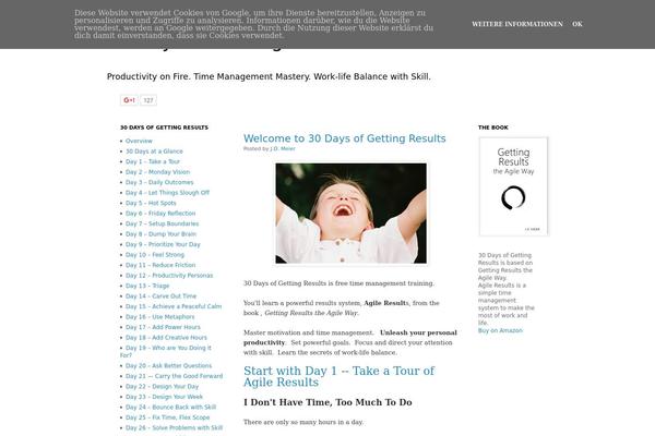 30daysofgettingresults.com site used Wp Bold110