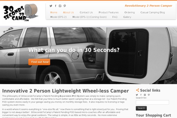 Customizr theme site design template sample