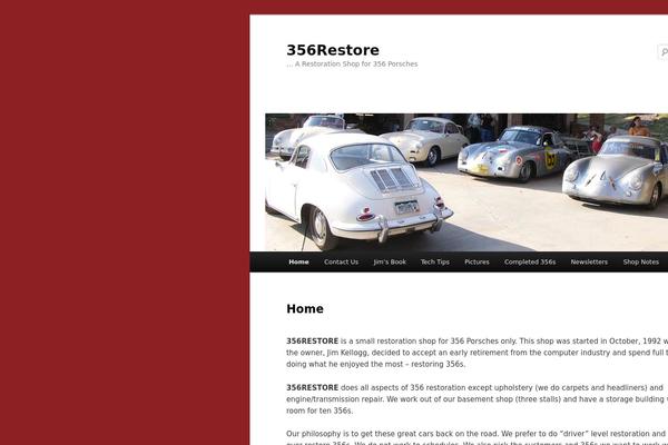 Twenty Eleven theme site design template sample