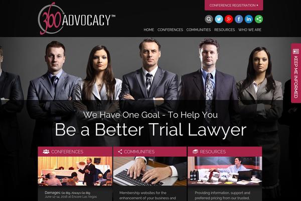 360advocacy.com site used 360theme