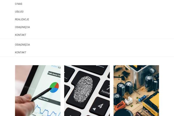 The7 theme site design template sample