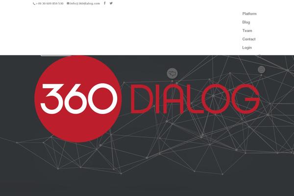 360dialog.de site used 360dialog