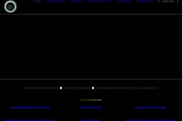 Avada theme site design template sample