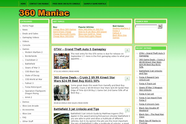 360maniac.com site used 360maniac