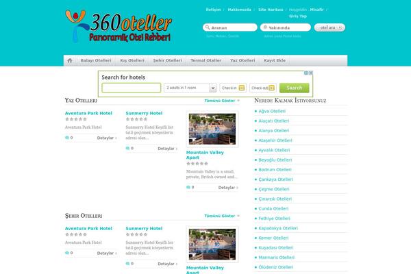 360oteller.com site used 360oteller