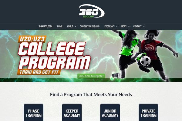 360soccer.org site used Gym