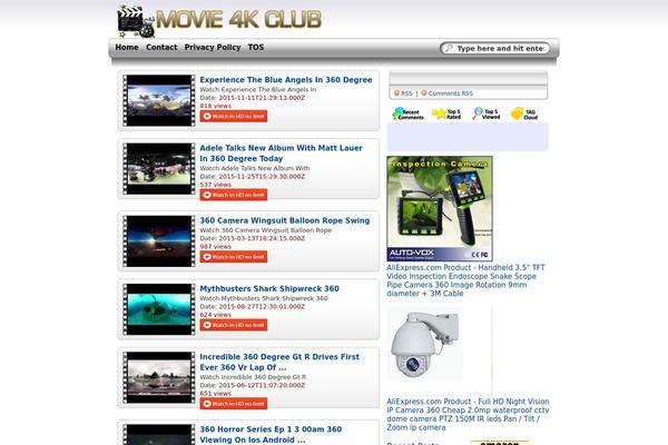 360videos.us site used Wptube