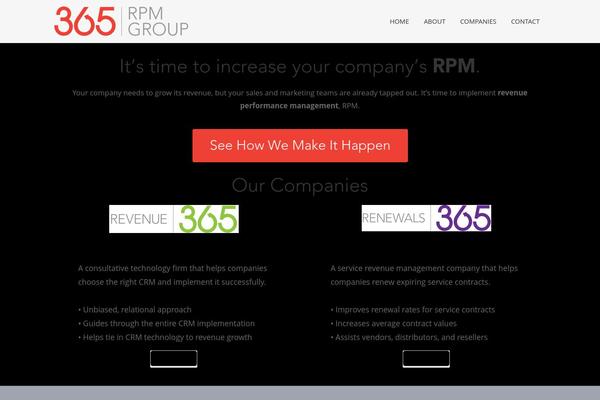 365rpmgroup.com site used Revenue