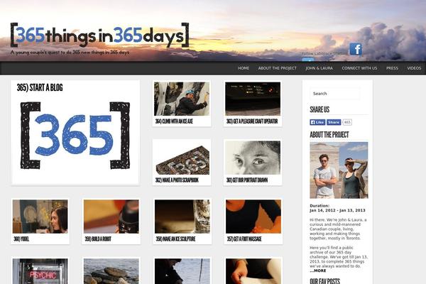 365thingsin365days.com site used MYgRID2