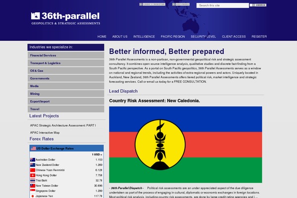 36th-parallel.com site used NewsPro