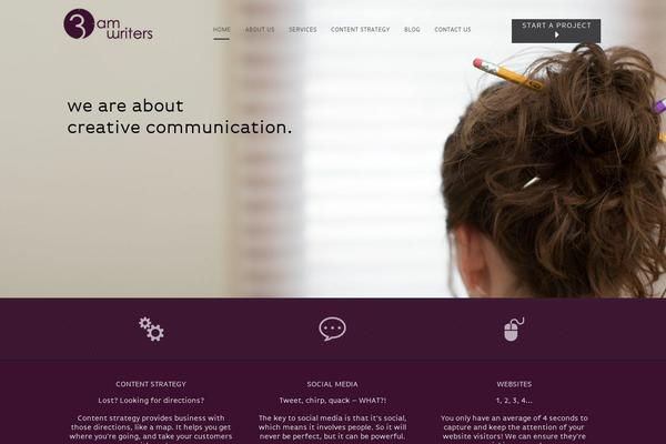 Genesis theme site design template sample